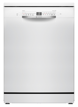 Lavavajillas Bosch SMS2HTW06E, 5 Programas, 60cm, 13 Servicios, 46dB, Función AquaStop, Secado Extra, clase C, blanco