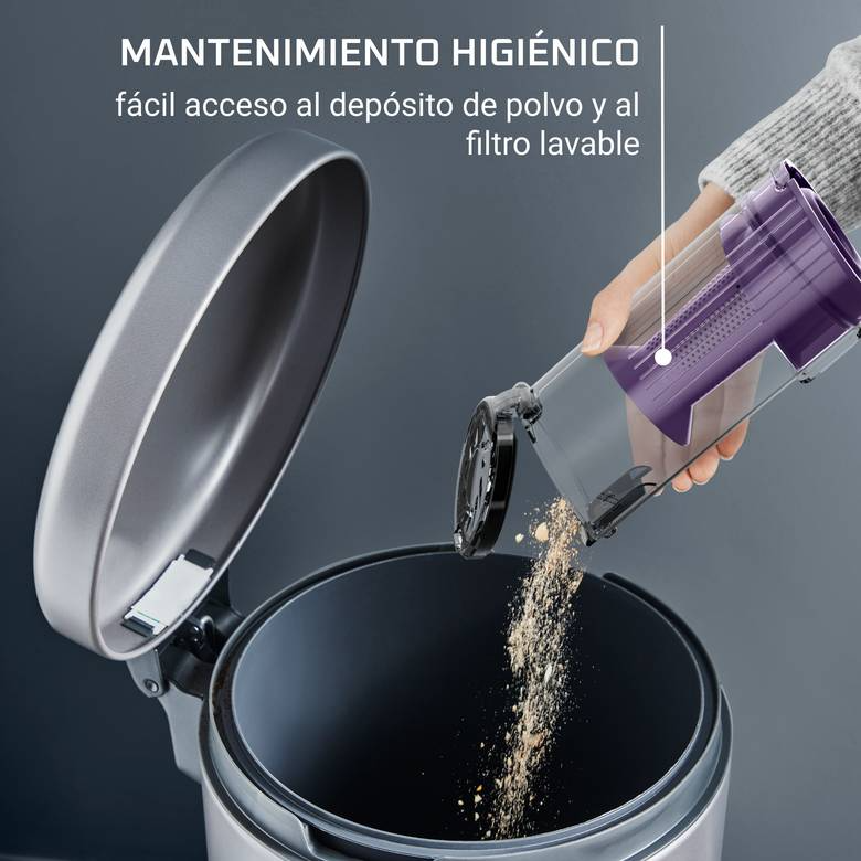 ASPI. ESCOBA ROWENTA RH6A21+DR6130 7.60 18V 140W