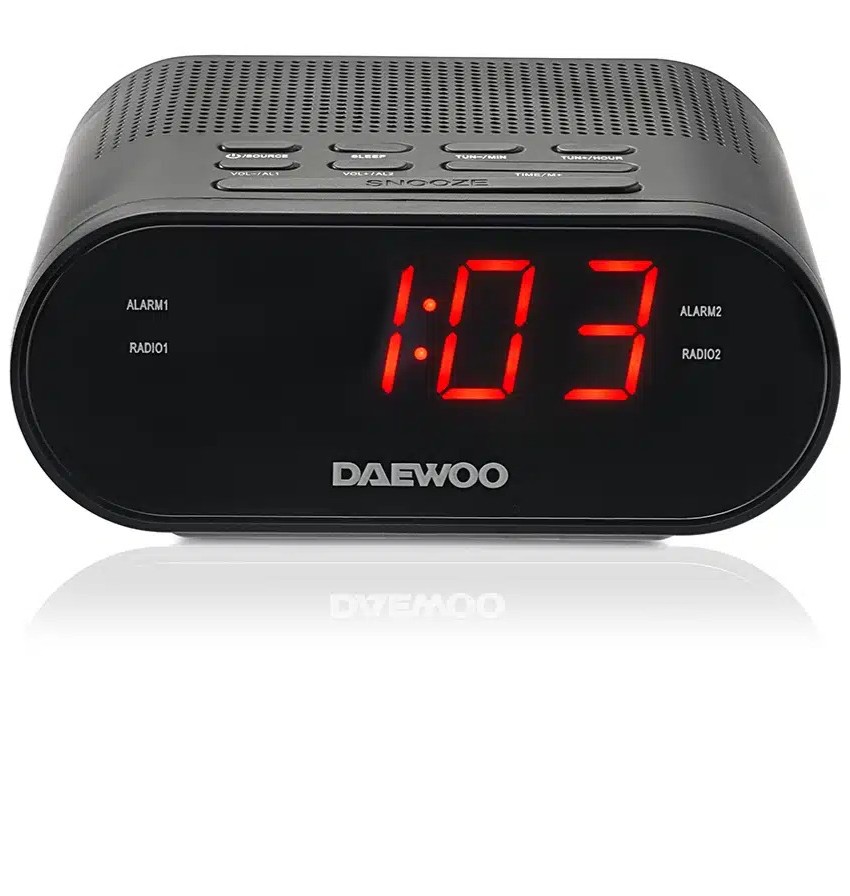RELOJ DESPERTADOR DAEWOO DW1218