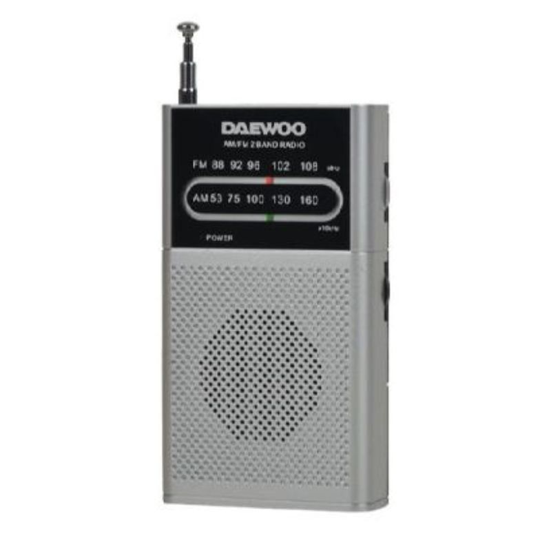 RADIO PORTATIL DAEWOO DW1027SL AM/FM ANTENA TELES