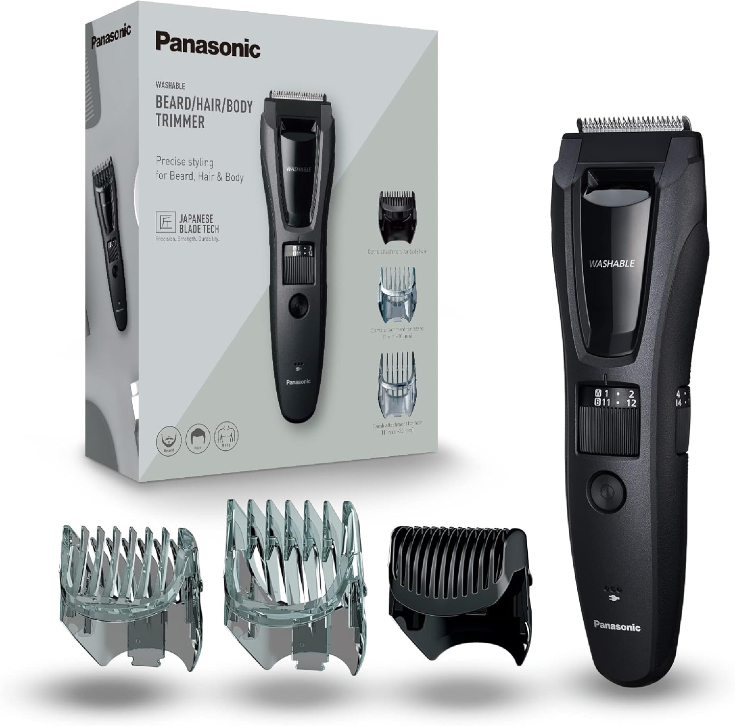 CORTAPELO PANASONIC ER-EGB62S503+BARBA+CUERPO