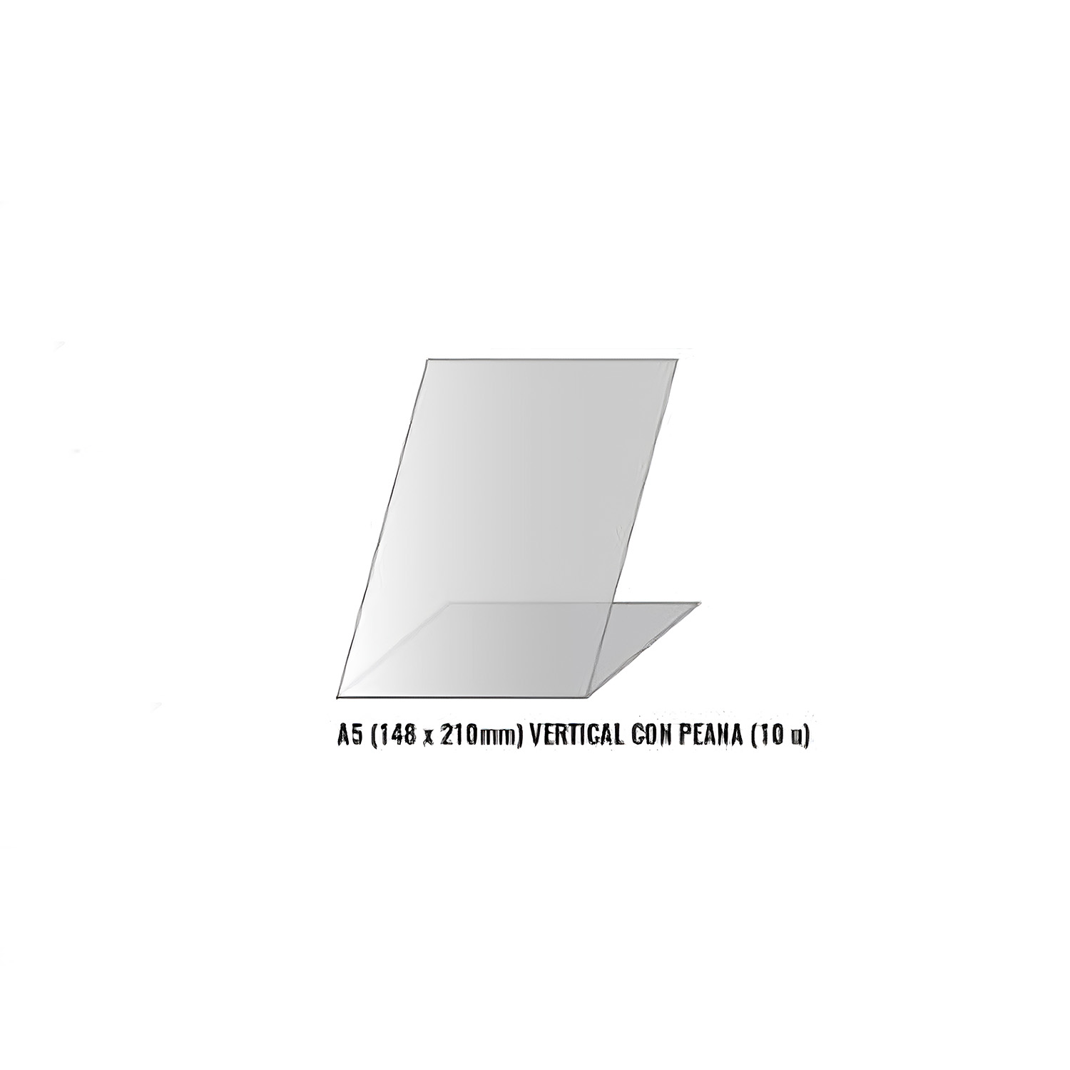 PORTAPRECIOS PACK 10 (A5) 148 X 210mm