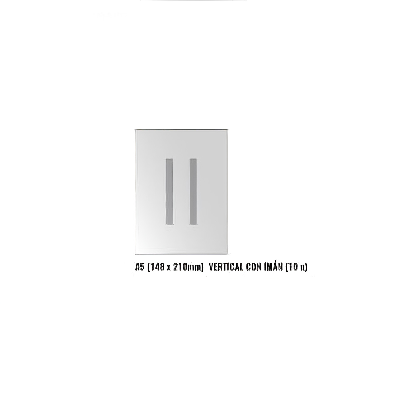 PORTAPRECIOS PACK 10 (A5 CON IMAN) 148 X 210mm
