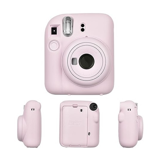 CAMARA FUJIFILM INSTAX MINI 12 PINK+10 FOTOS+BOLS