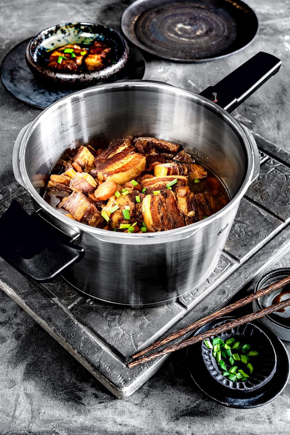 OLLA FISSLER VITAQUICK PREMIUM GLOSSY 4,5L 22CM