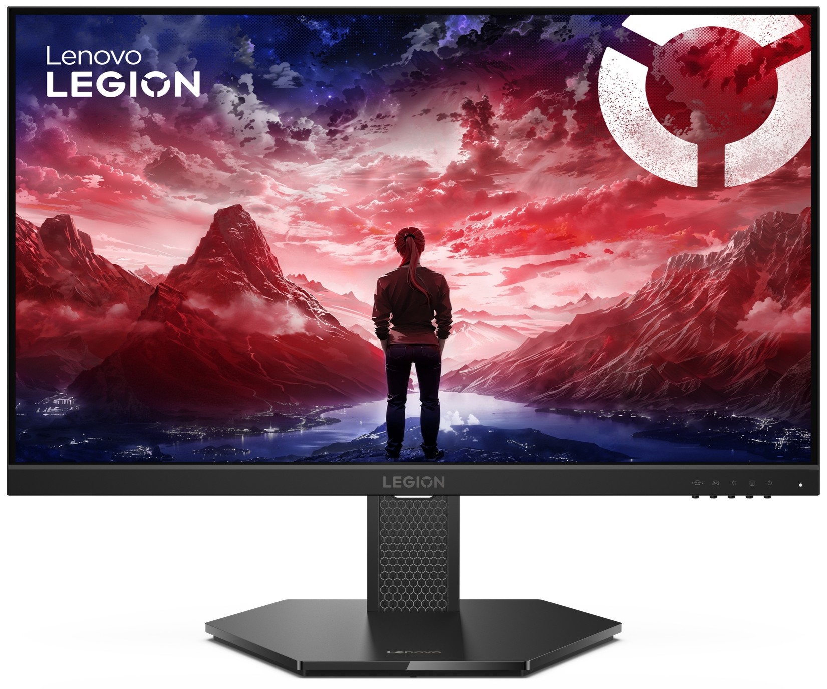 Monitor gaming Lenovo Legion 24-10, 23,8 pulgadas, Full HD, IPS, 240 Hz, 0,5 ms MPRT, FreeSync Premium, HDR10, altura regulable, HDMI, DP, negro
