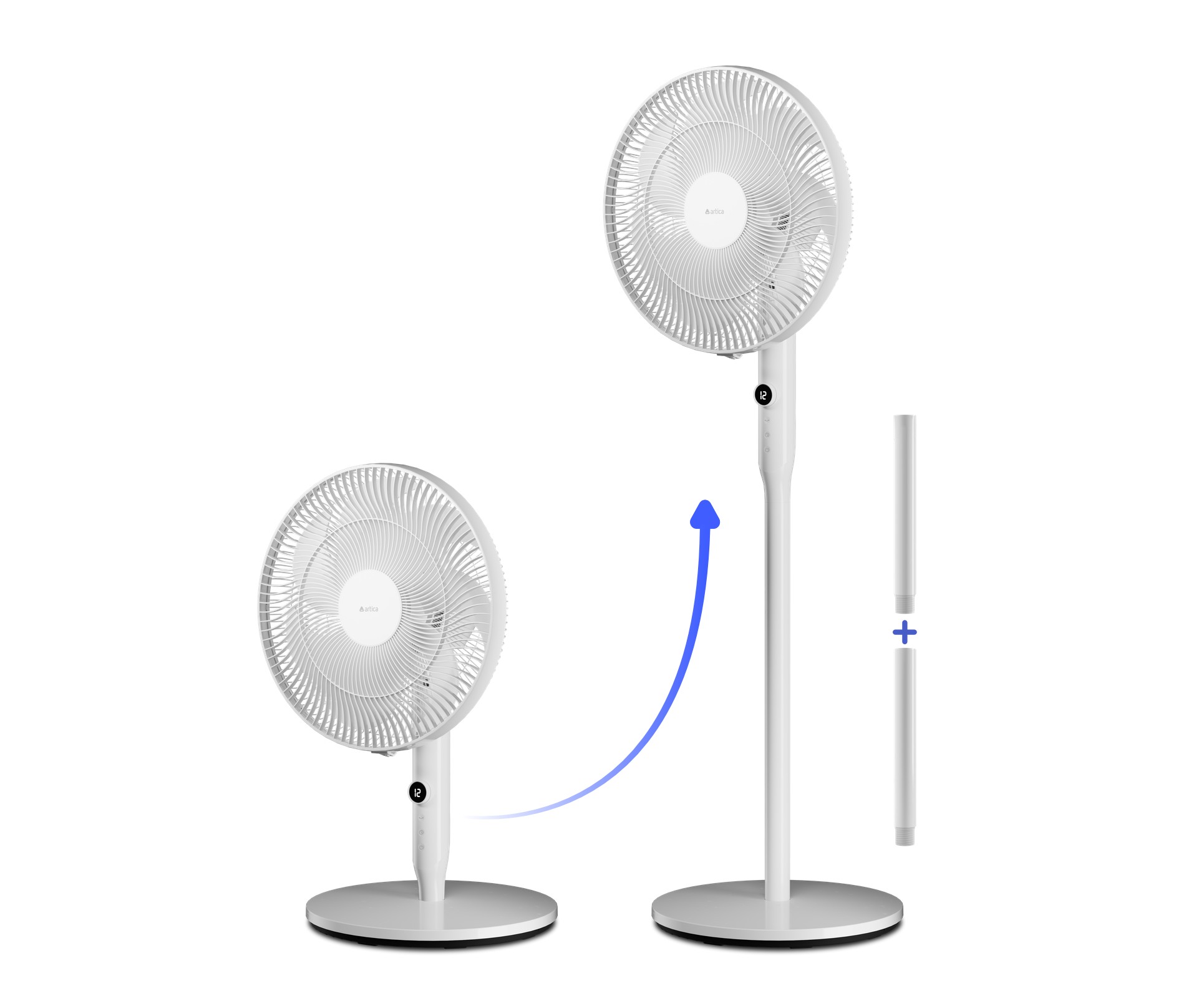 VENTILADOR PIE ARTICA AVP30W14 30W 14" DC DSP