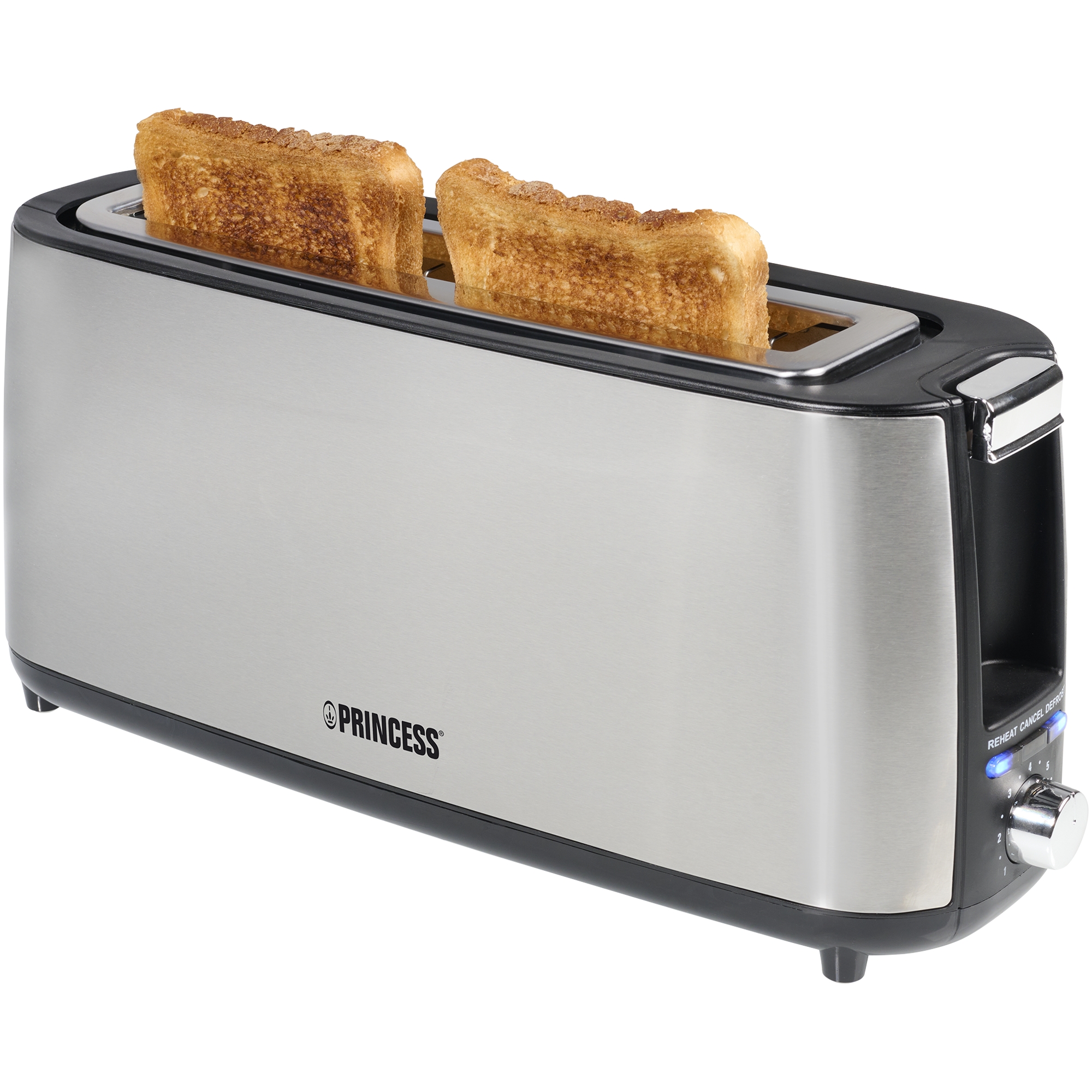 TOST. PRINCESS EXCLUSIVO  1R LARGA INOX 900W