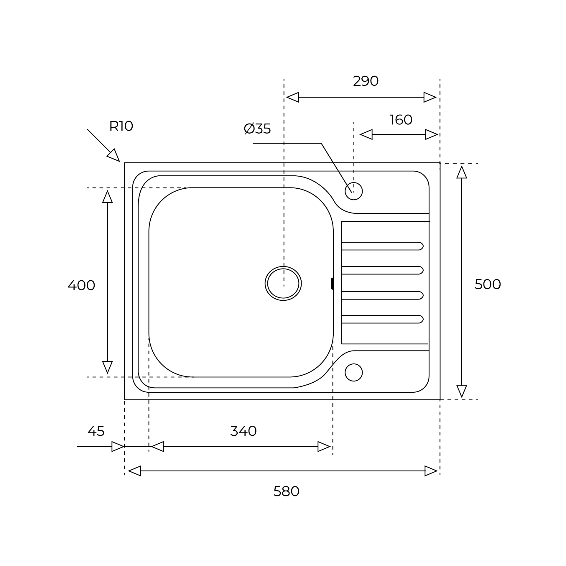 FREG. TEKA CLASSIC 1C 580 PALCAR 40109616