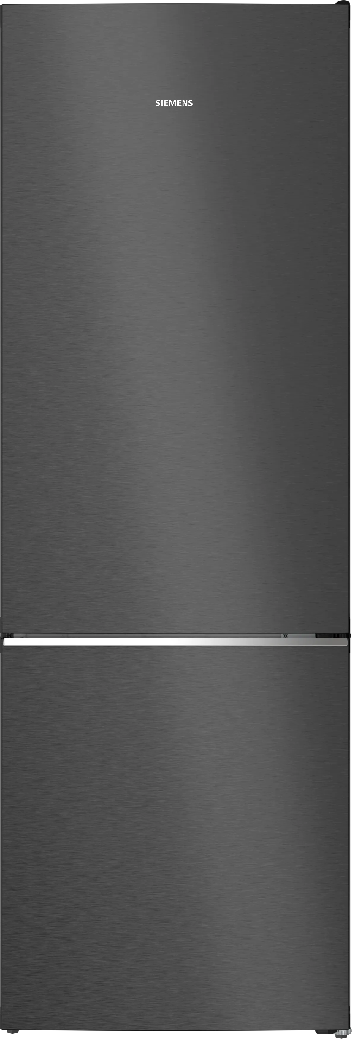 Frigorífico combi Siemens KG49N4XAF, 203 x 70 x 66.7 cm, No Frost, clase A, 122 kWh/año, 29 dB, 440 litros, hyperFresh 0°C, acero negro antihuellas