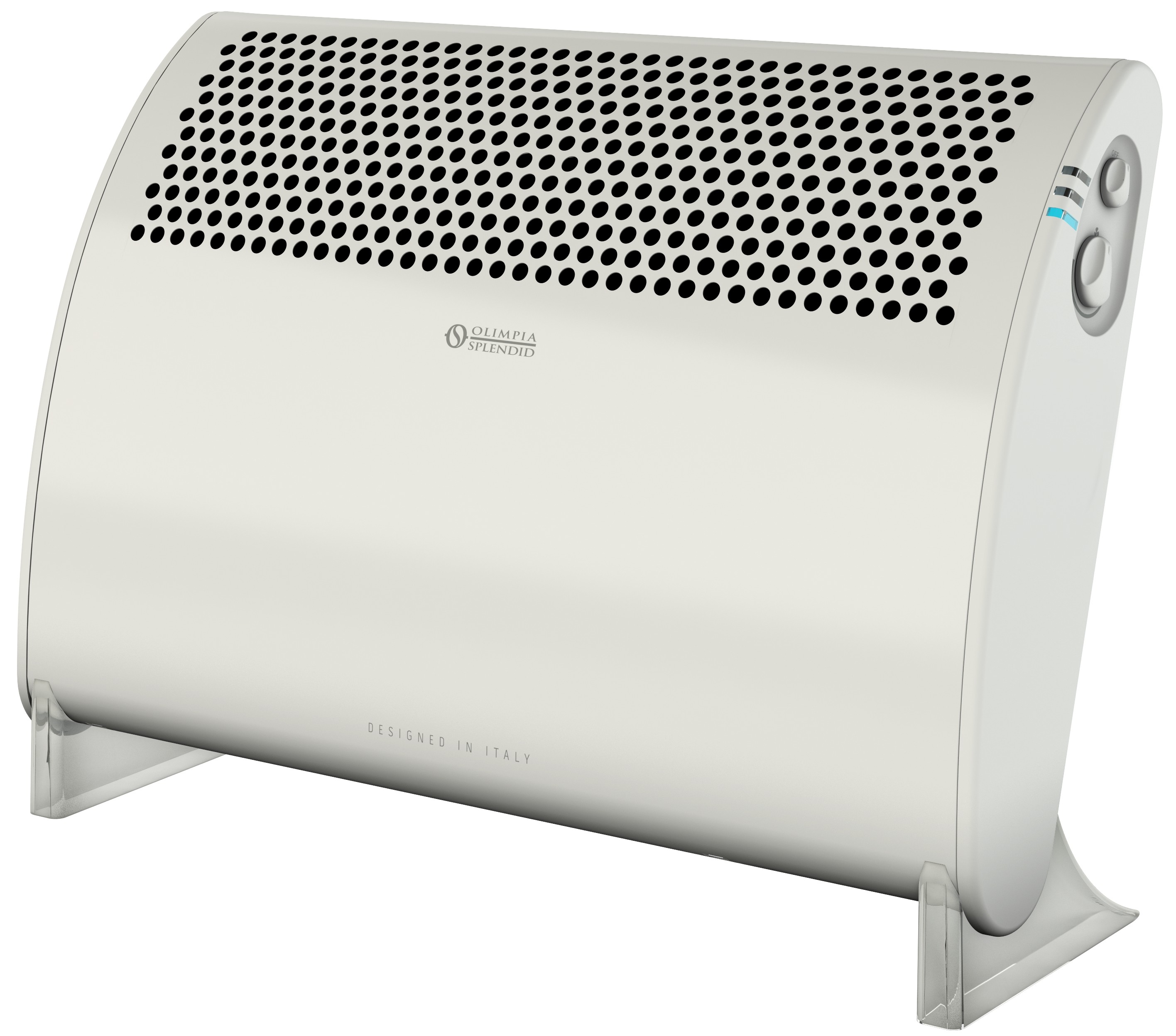 Convector Olimpia Splendid Caleo 2, 3 potencias, 2000W, termostato seguridad, hasta 60 m3, blanco