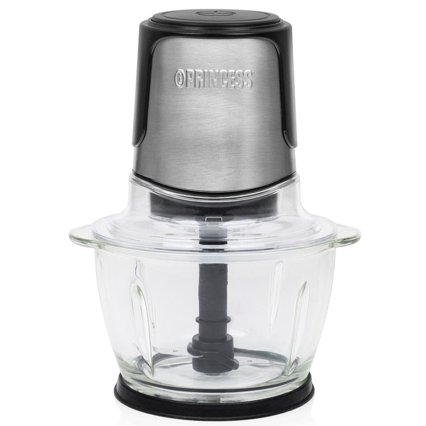 PICAD. PRINCESS EXCLUSIVA 1L INOX/CRISTAL 300W