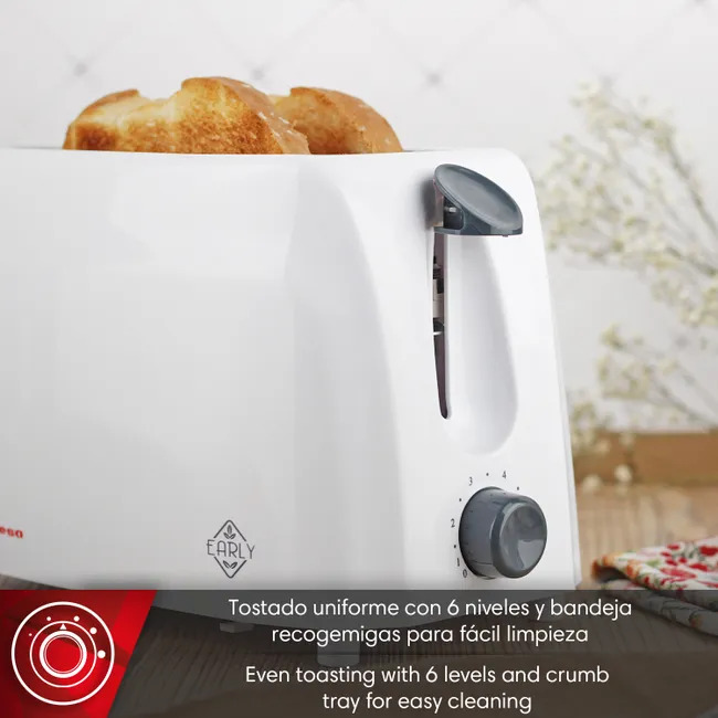 TOST. MAGEFESA EARLY CORTO 2R 750W BLANCO
