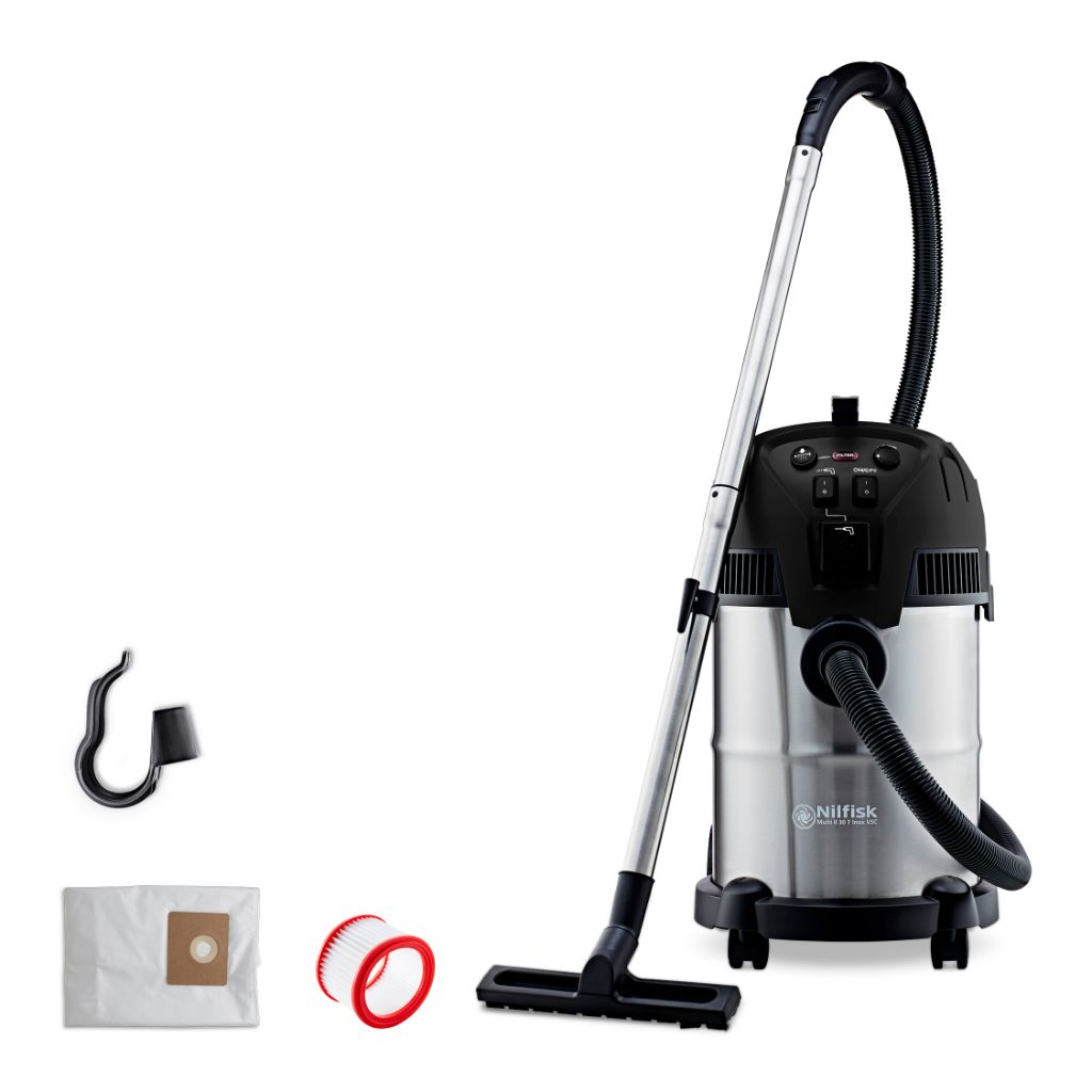 ASPI. TRINEO NILFISK MULTI II 30T VCS INOX SOL/LIQ