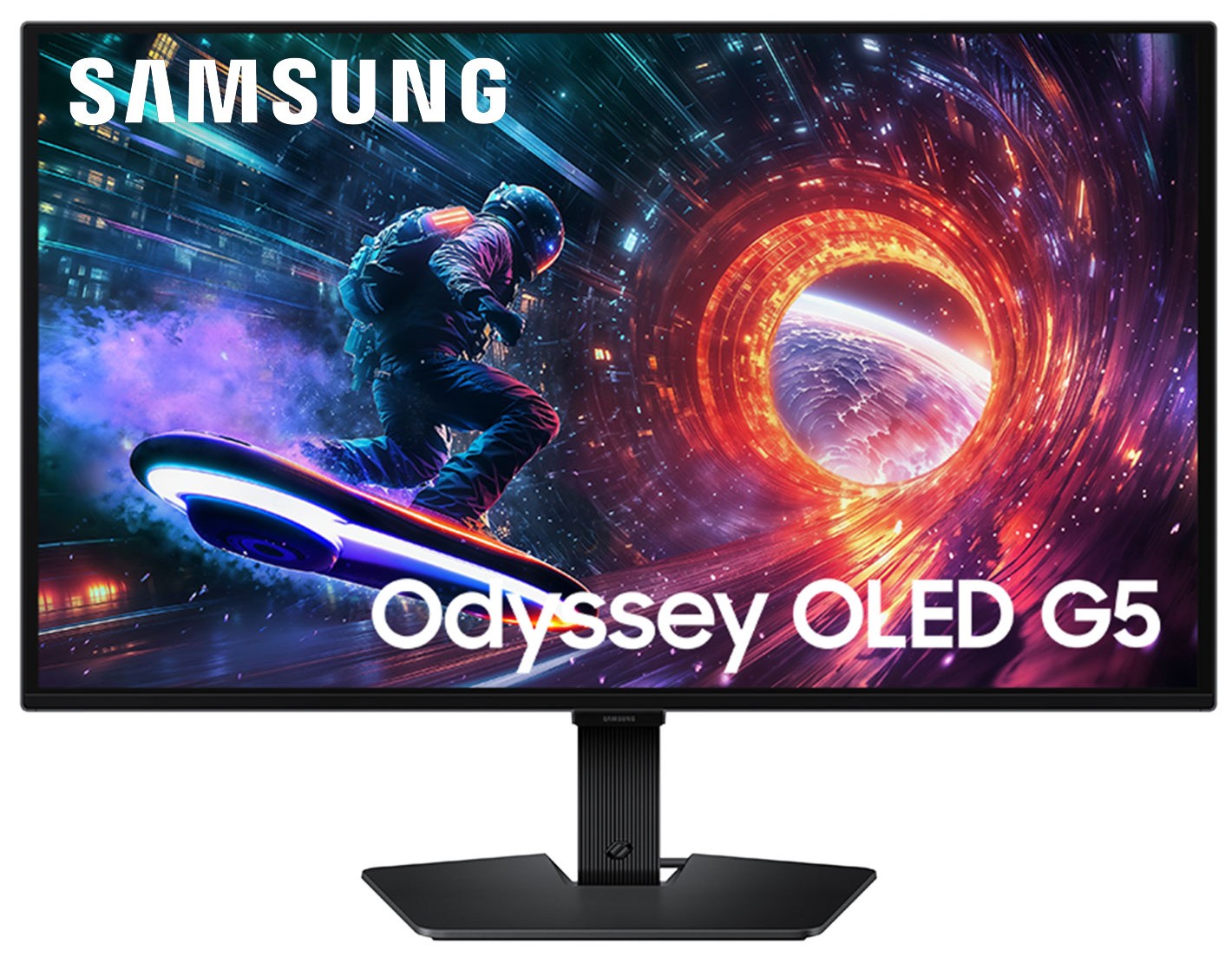 Monitor gaming Samsung Odyssey OLED G5 S27FG502SU, 27 pulgadas, QHD, OLED, 180 Hz, HDR10