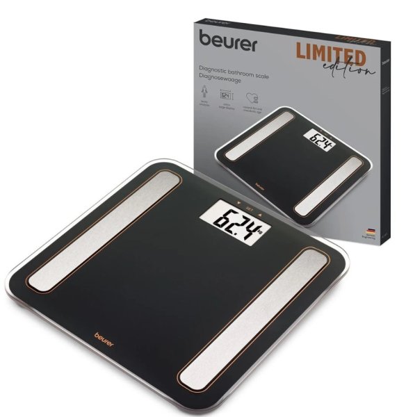 BASCULA BEURER BF183 LE 2024 DIAGNOSTICA NGRA