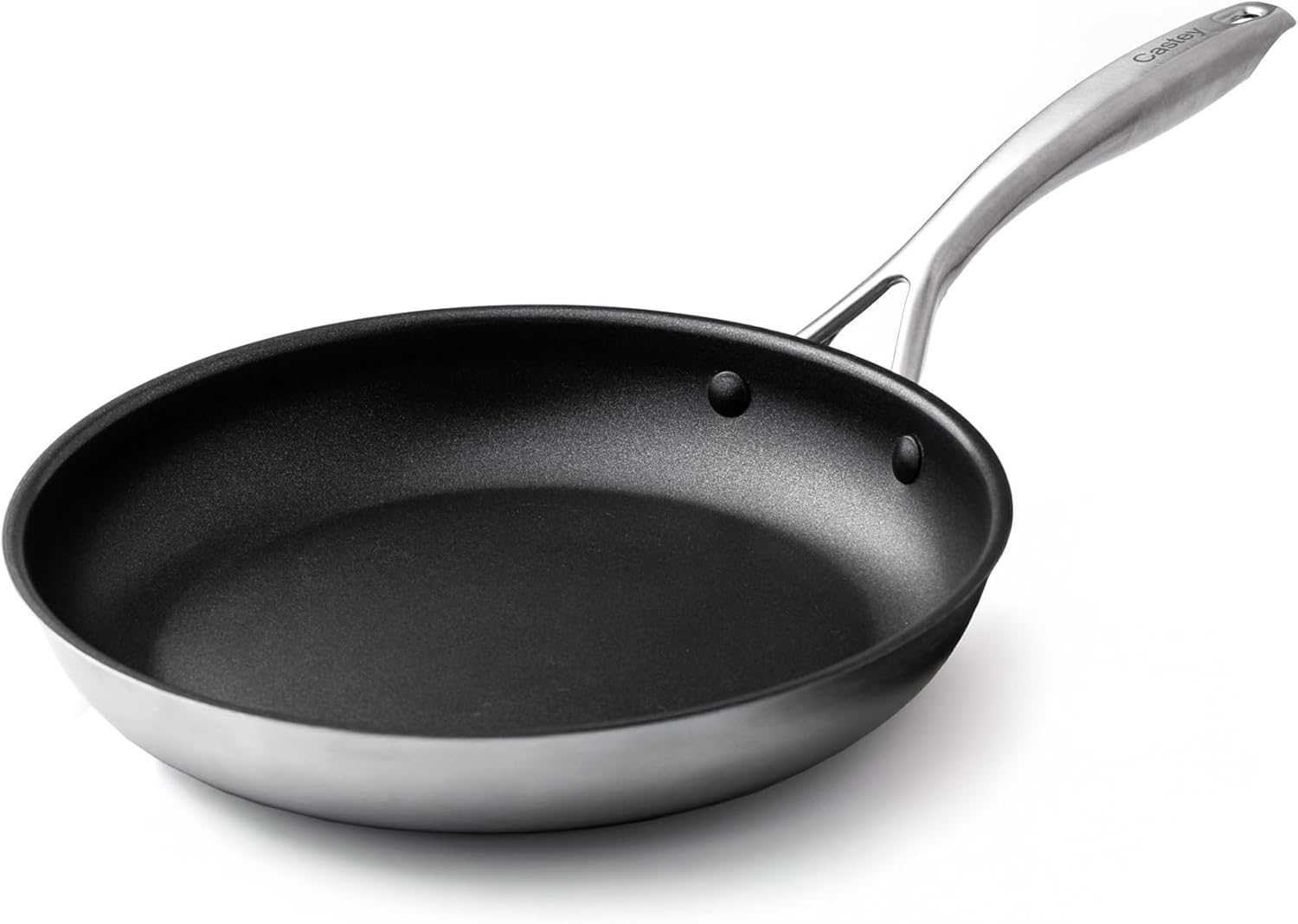 Sartén Essentials Antiadherente Castey EA-S3, 30 cm, acero inox