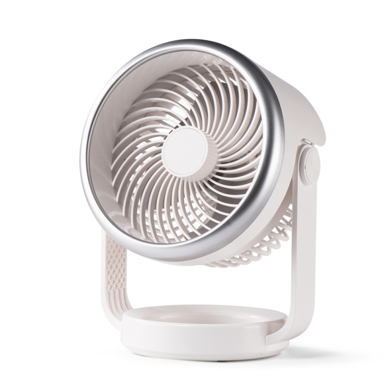 VENTILADOR SOBREMESA CRISTAL SPLIT BLANCO PORTATIL