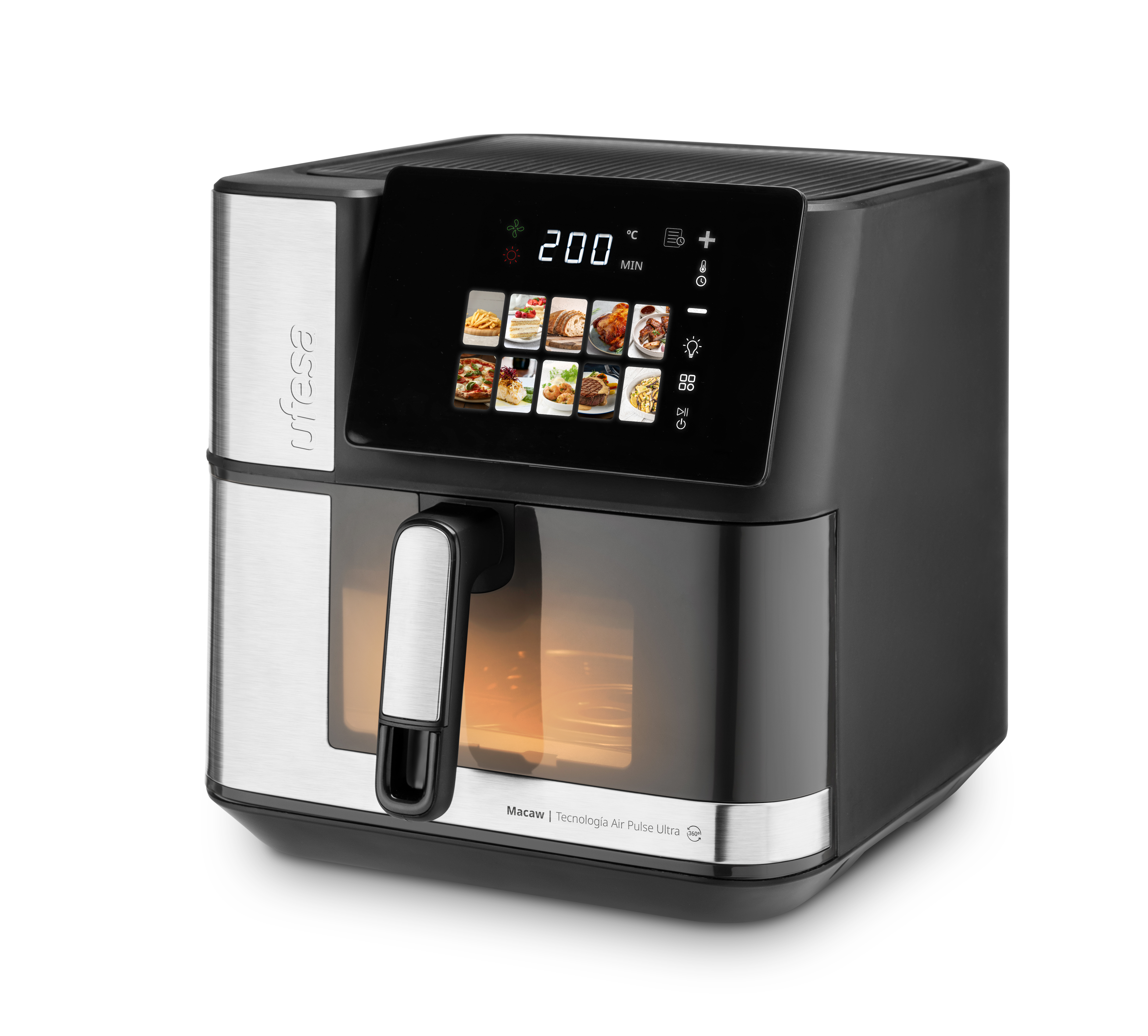 FREIDORA AIRE UFESA MACAW 8,8L LUZ DOBLE RESISTENC