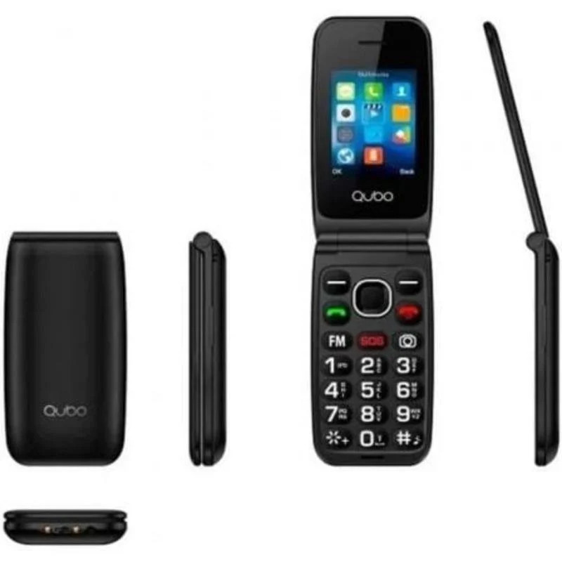 SENIORPHONE QUBO NEO2NW BK 4G 2,4"