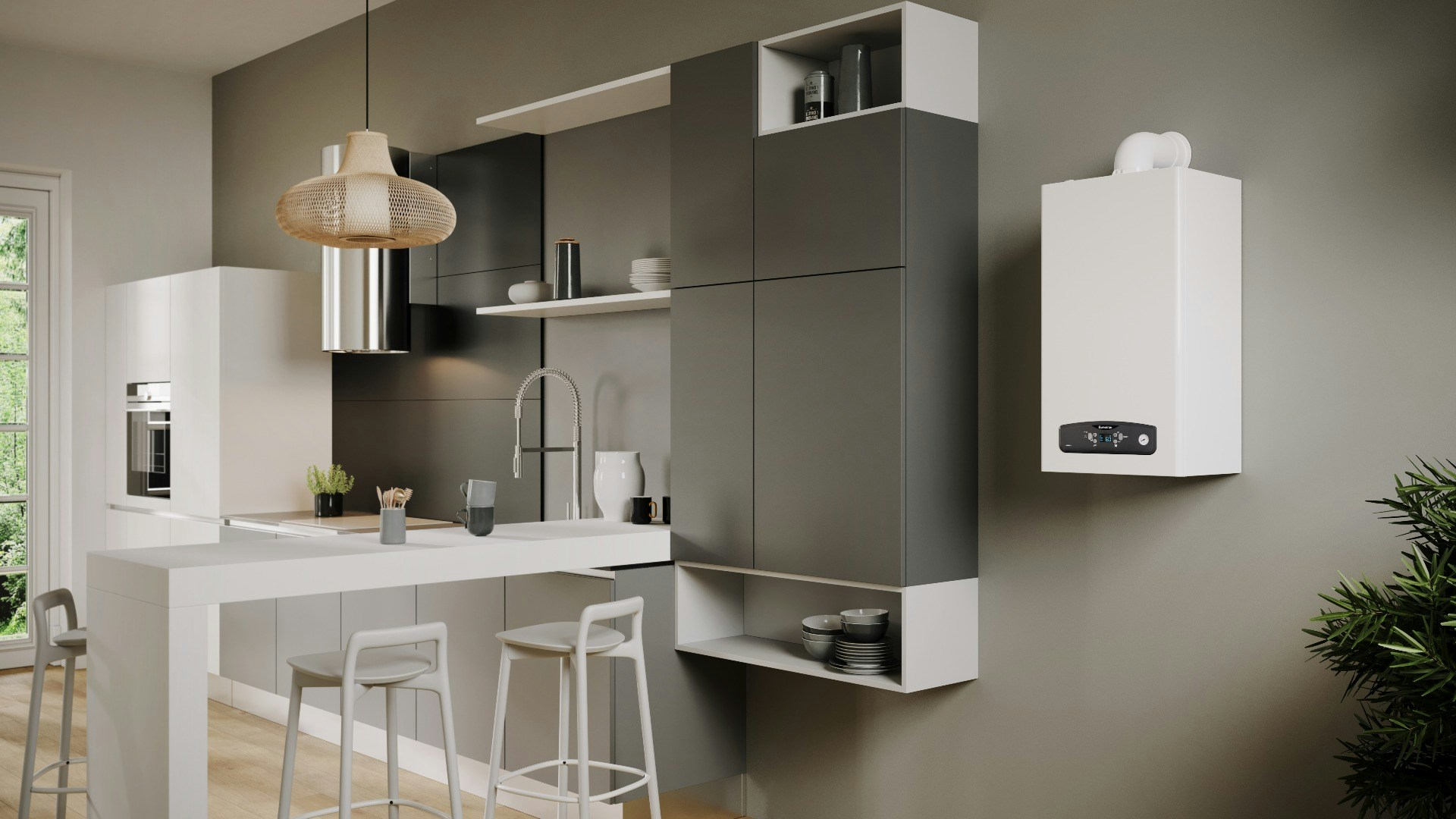 CALDERA ARISTON CARES S30 WIFI 3301638