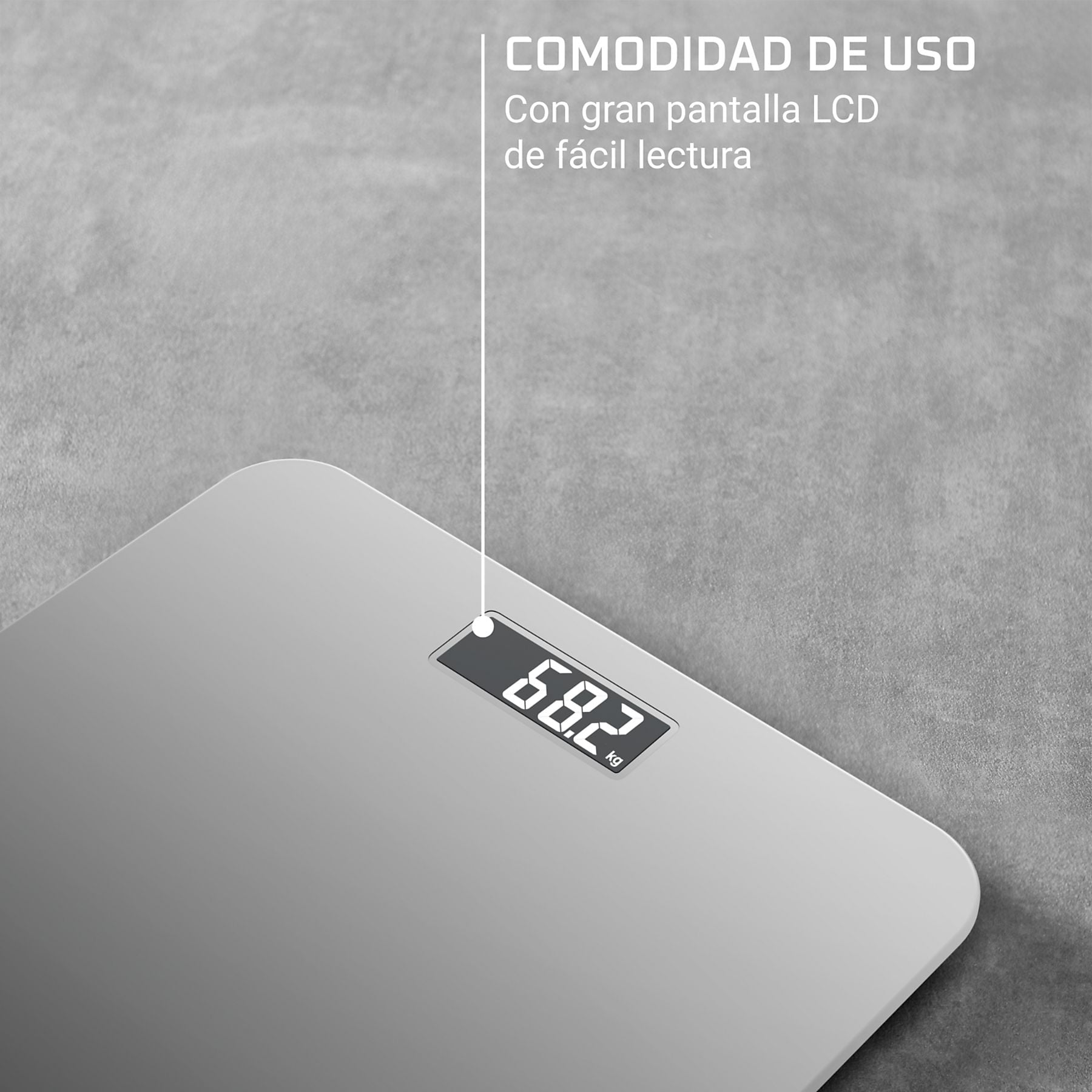 BASCULA ROWENTA BS1801 LCD CRISTAL 160KG