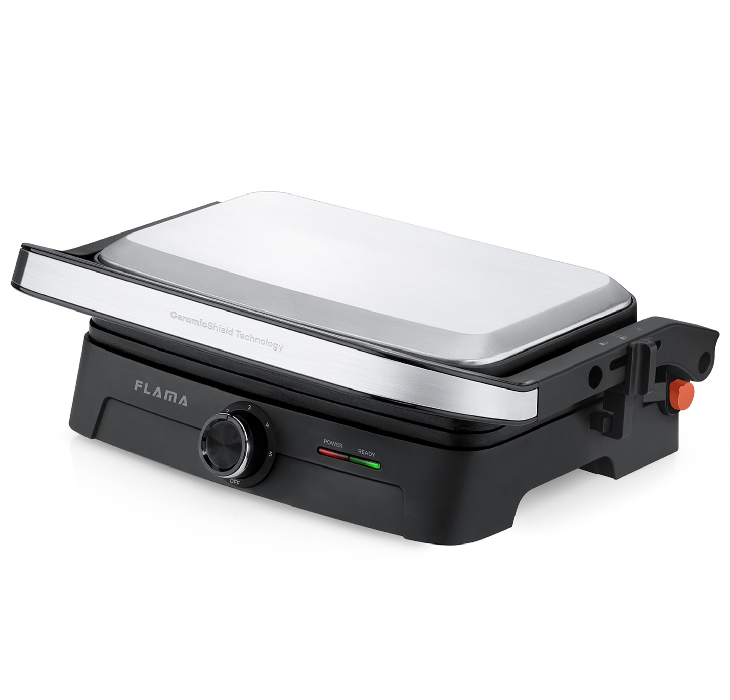 GRILL FLAMA 4422FL HEAT EASY 1500W 180º CERAMIC