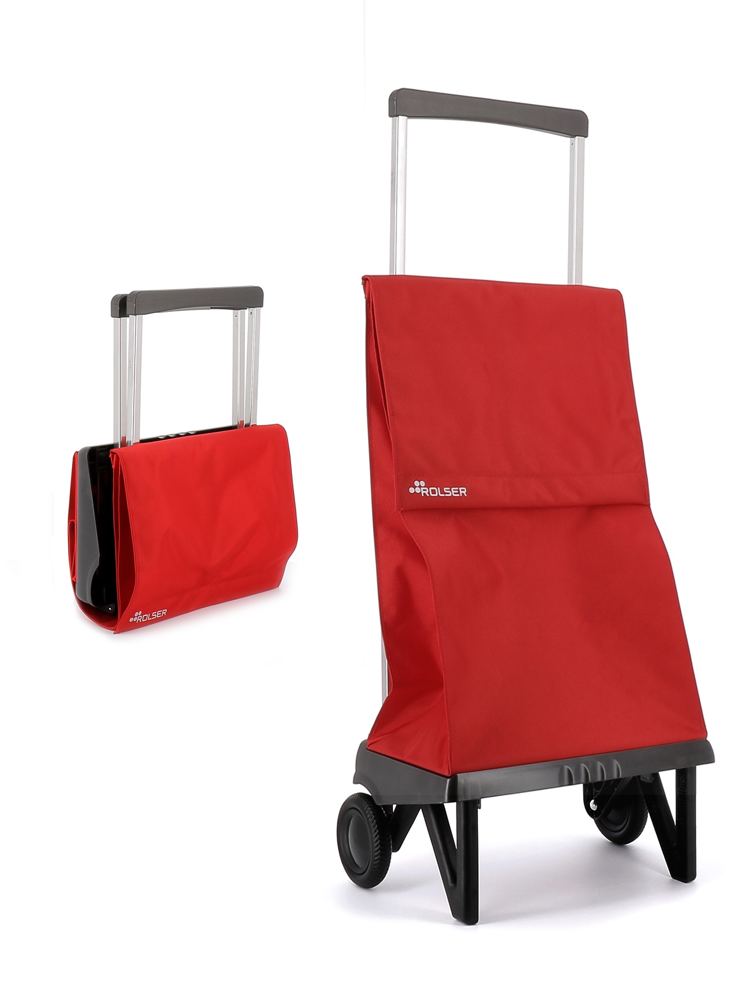 CARRO-COMPRA ROLSER PLEGAMATIC MF 2R NARANJA