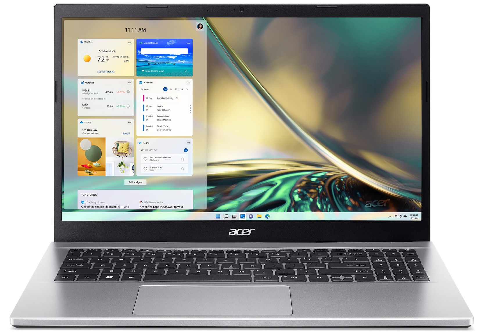 Portátil Acer Aspire 3 A315-59-72N9, Intel Core i7-1255U, 32 GB RAM, 512 GB SSD, Intel Iris Xe, 15,6 pulgadas, Full HD, Windows 11 Home