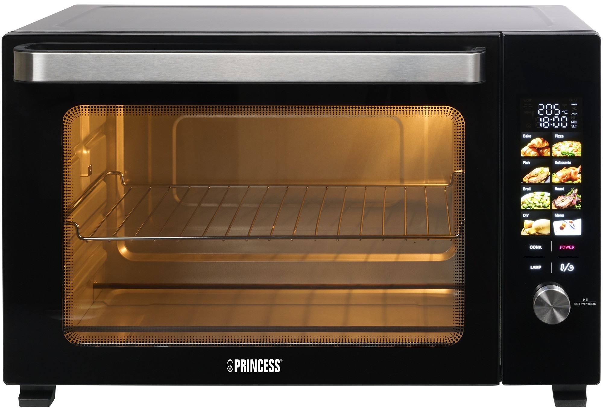 HORNO SOBREMESA PRINCESS 112719 48L PANTALLA