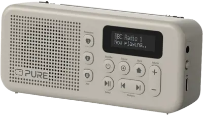 RADIO DIGITAL PURE ELAN MOVE SAND