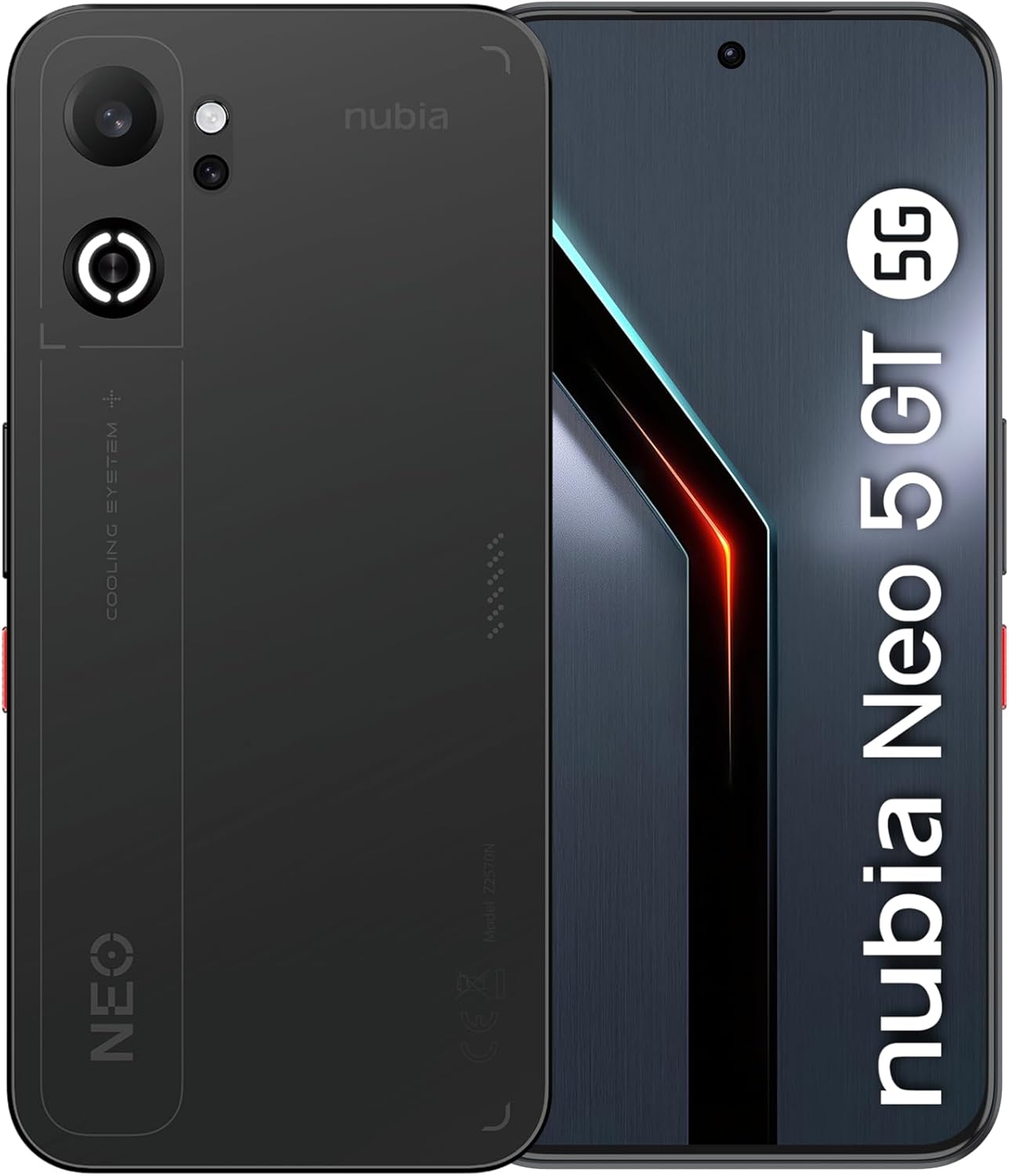 SMARTPHONE ZTE NUBIA NEO 5 GT 5G 8/256 6,8" BLACK