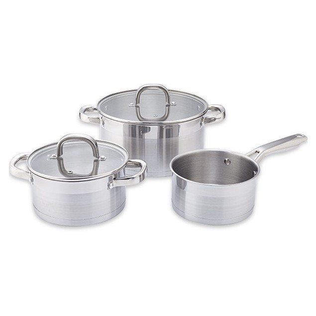 BATERIA COCINA CASTEY 5PZ ESSENTIALS INOX