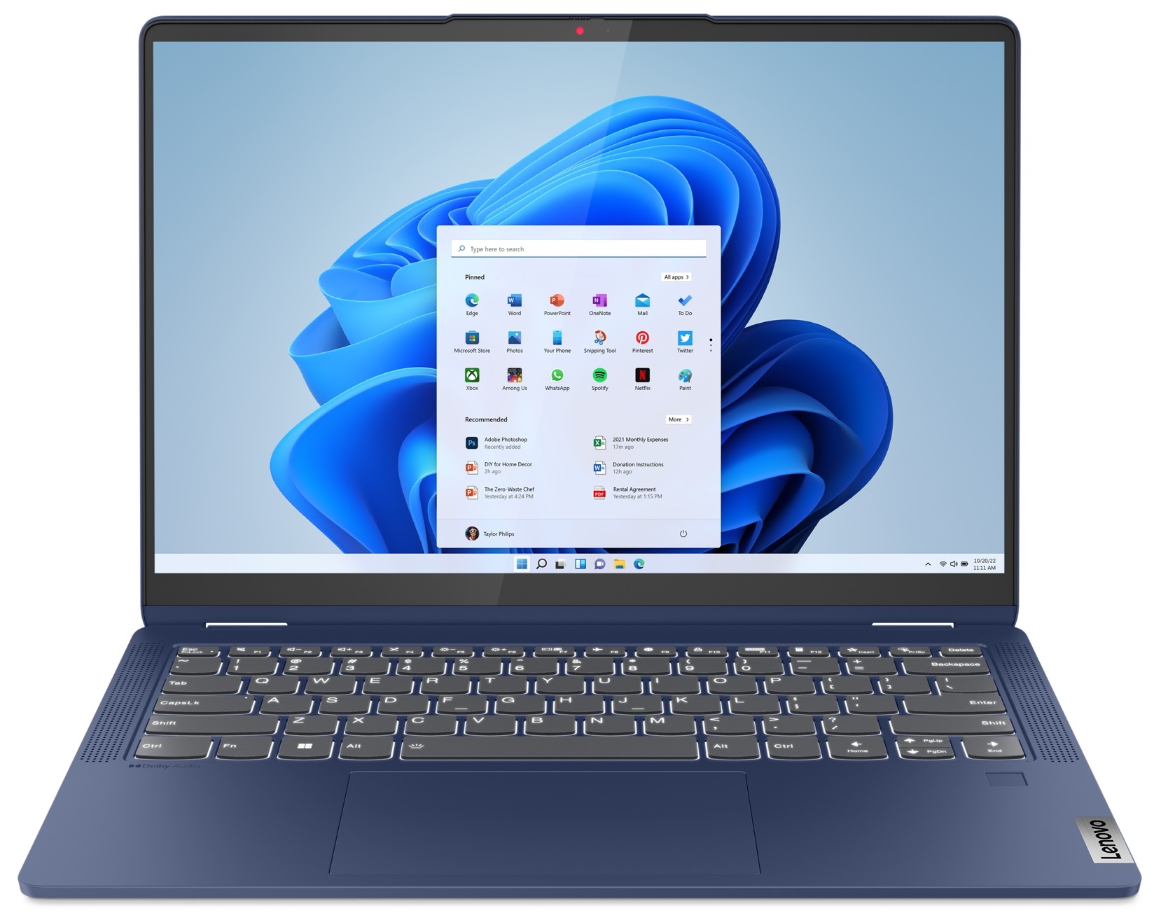 PORTATIL LENOVO FLEX 14ABR8 R7 16/512GB 14" TACTIL
