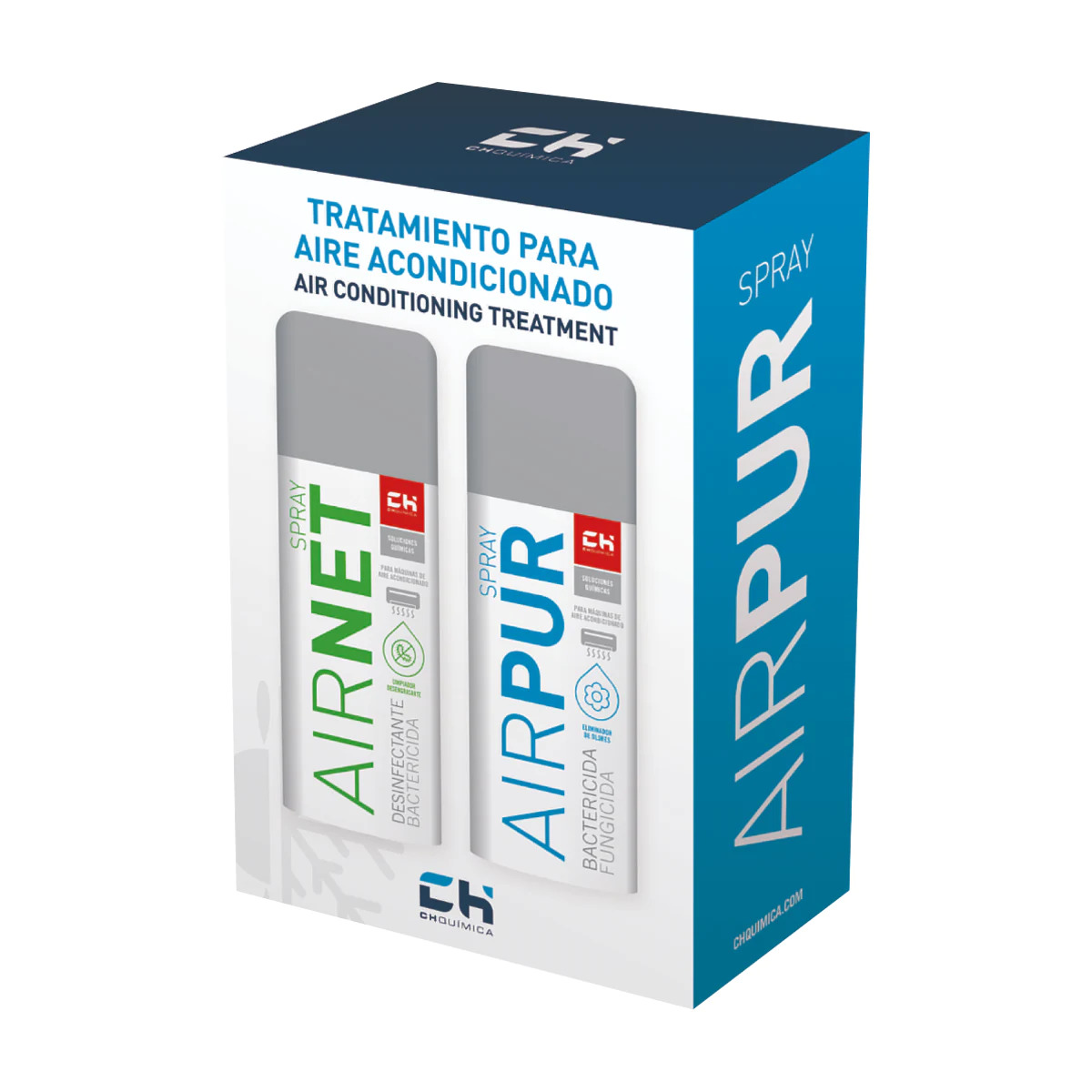 HIGIENIZANTE CH KIT AIRNET & AIRPUR SPRAY 400ML