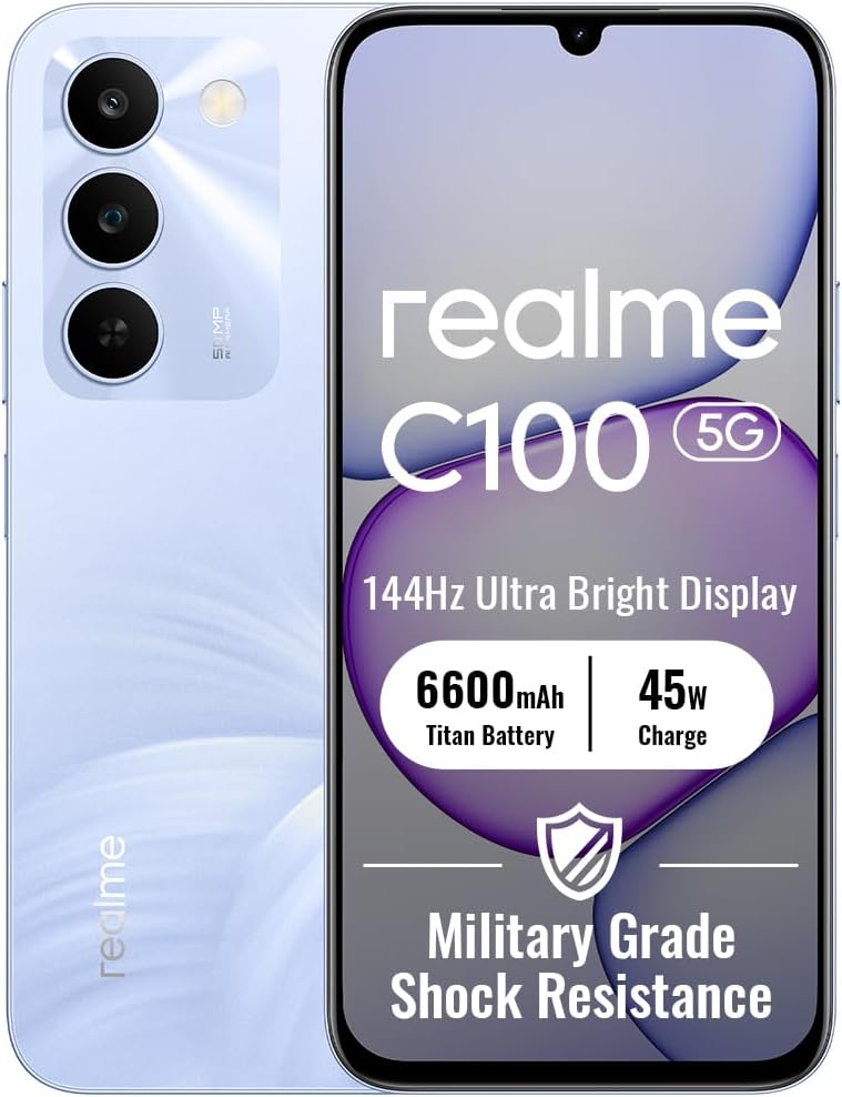 SMARTPHONE REALME C100 5G 4/256 6,8" PURPLE