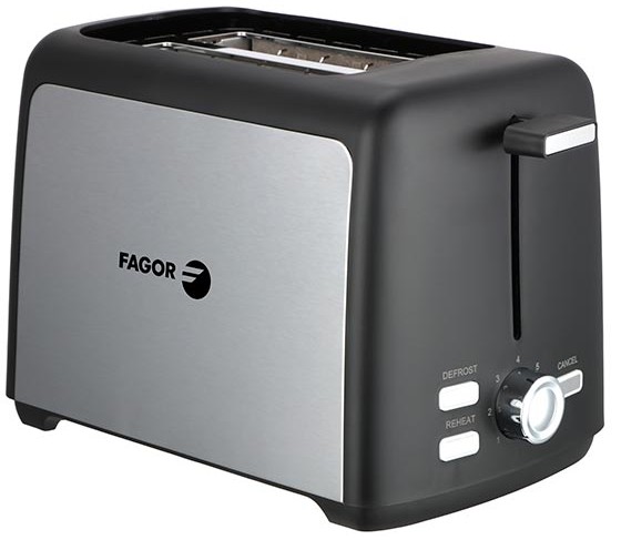 TOST. FAGOR  TOASTPRO 800W 2R INOX