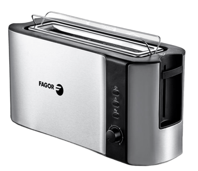 TOST. FAGOR  BIGTOAST STEEL 1000W 1R LARGA INOX