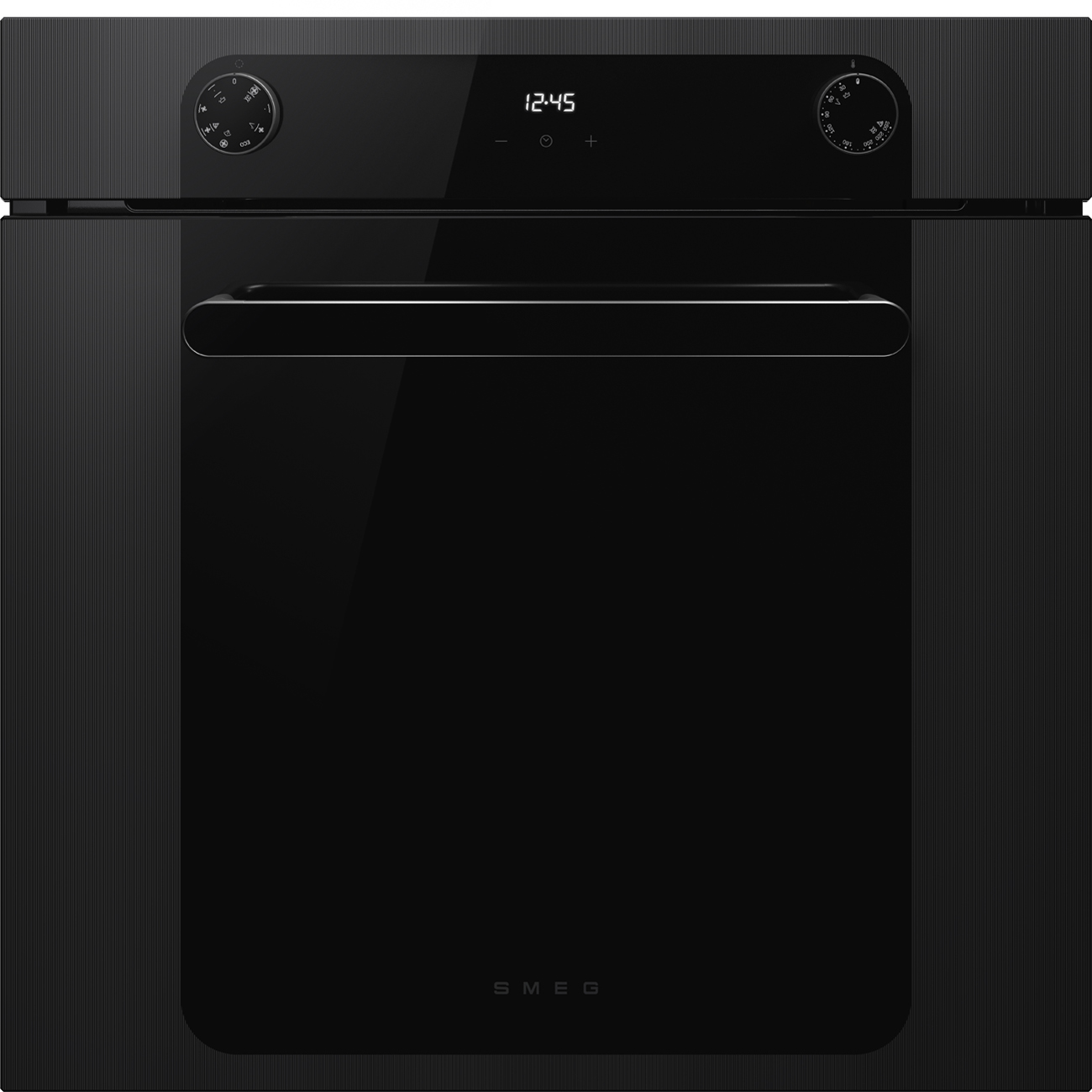 Horno multifunción Smeg SF6200TB Musa, 70 litros, 60 cm, Vapor Clean, AirFry, piedra pizza opcional, DigiScreen LED, 3 cristales, clase A, negro