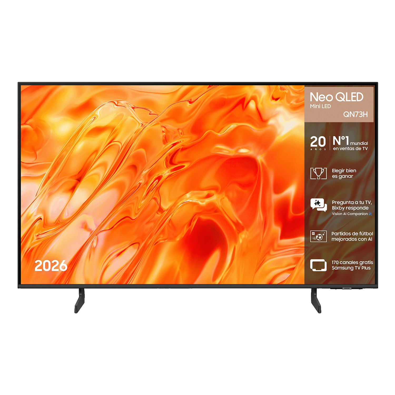 TV SAMSUNG 43" TQ43QN73H UHD NEOQLED SMARTTV 120HZ