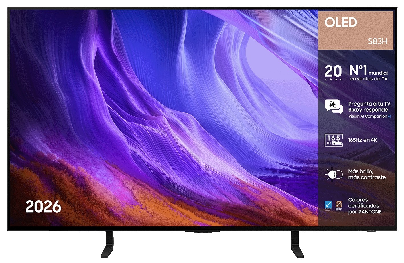 TV SAMSUNG 48" TQ48S83H UHD OLED SMART TV 120HZ