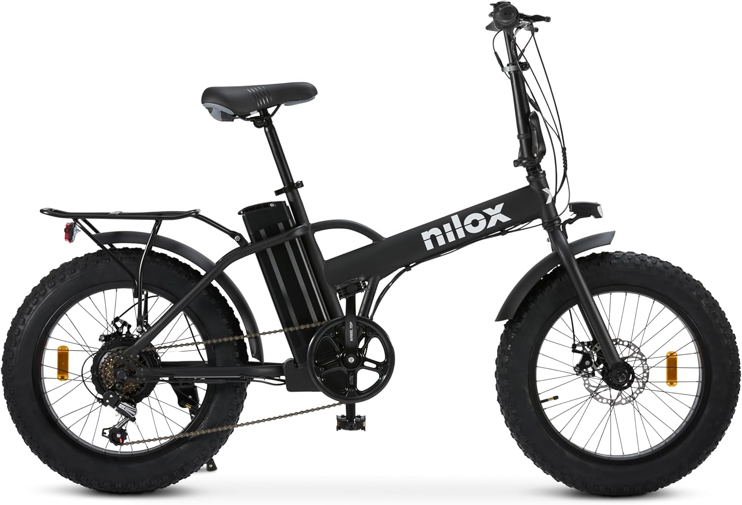 BICICLETA ELECTRICA NILOX X5 PRO C/SUSP. 20X4P BL