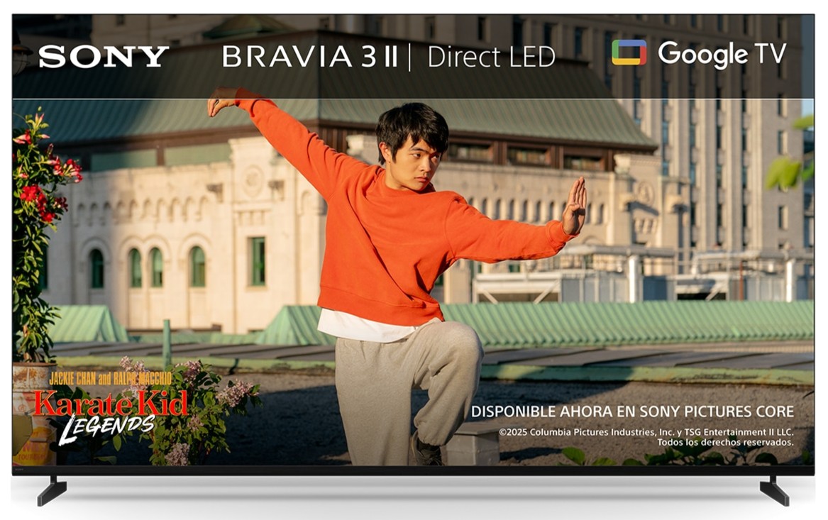 Televisor LED Sony K75XR35M2PB 75 pulgadas, 4K, 120 Hz, Dolby Vision, Google TV, negro