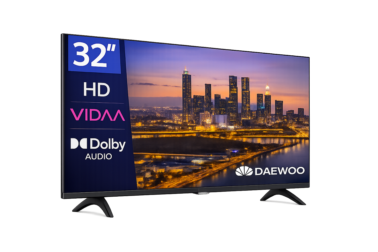 TV DAEWOO 32" 32VB56HV HD SMART TV DOLBY AUDIO