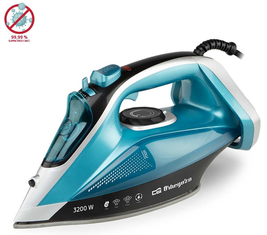 PLANCHA ORBEGOZO SV3205 3200W CERAMICA AUTO OFF