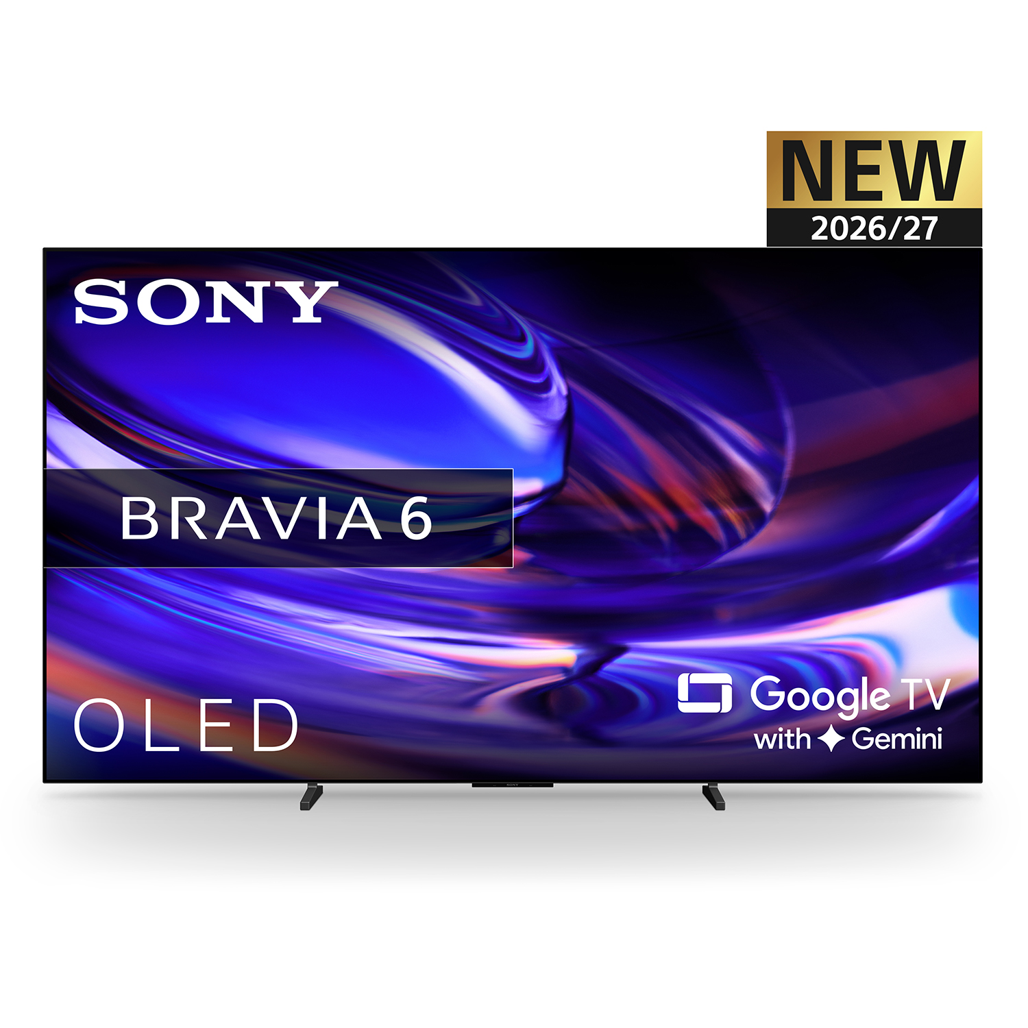 Televisor OLED Sony K77A65PB 77 pulgadas, 4K, 120 Hz, Dolby Vision, Google TV, negro