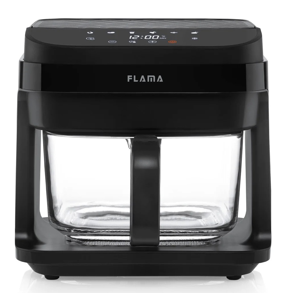 FREIDORA AIRE FLAMA 661FL CRISTAL 5,5L 8P DIGITAL