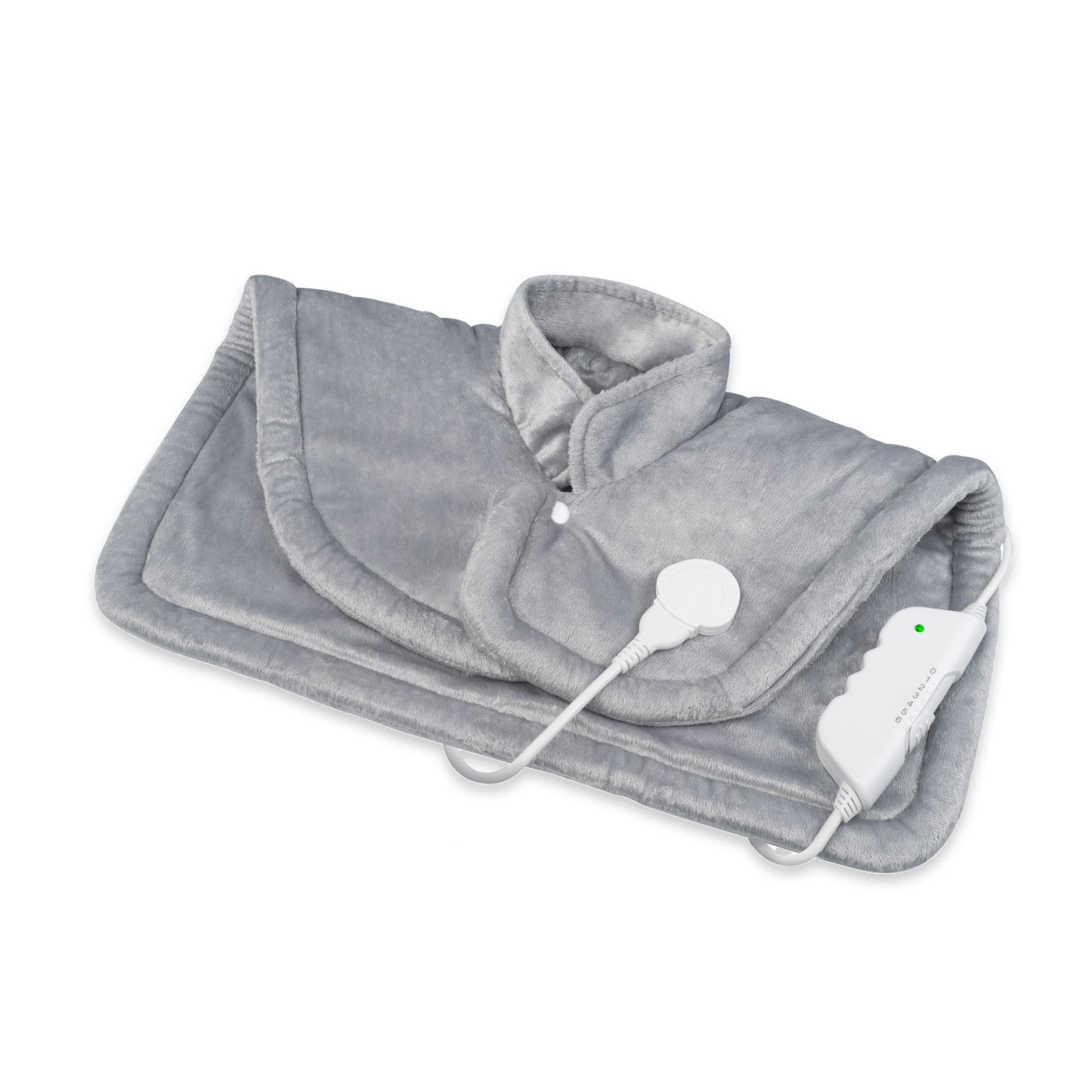 Almohadilla eléctrica cervical y hombros Medisana HP 622, 56 x 52 cm, 100 W, 6 niveles, Turbo-Heat, apagado 90 min, lavable a 40 °C