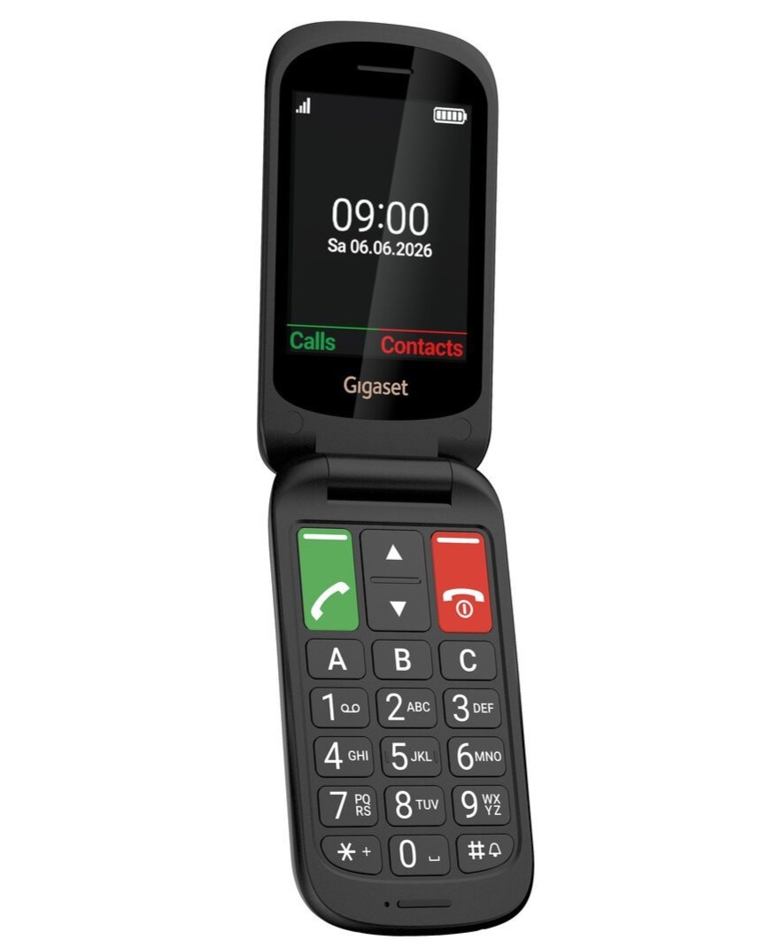 SENIORPHONE GIGASET GL40 4G 2,8" BLACK
