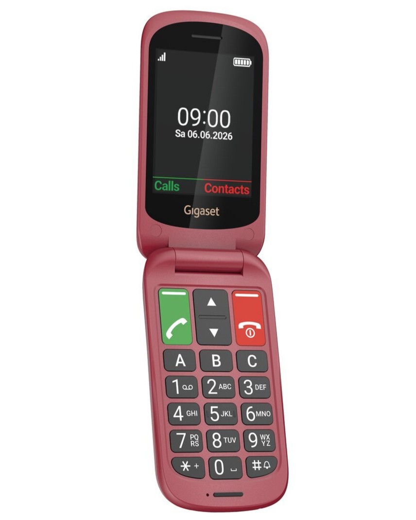 SENIORPHONE GIGASET GL40 4G 2,8" RED